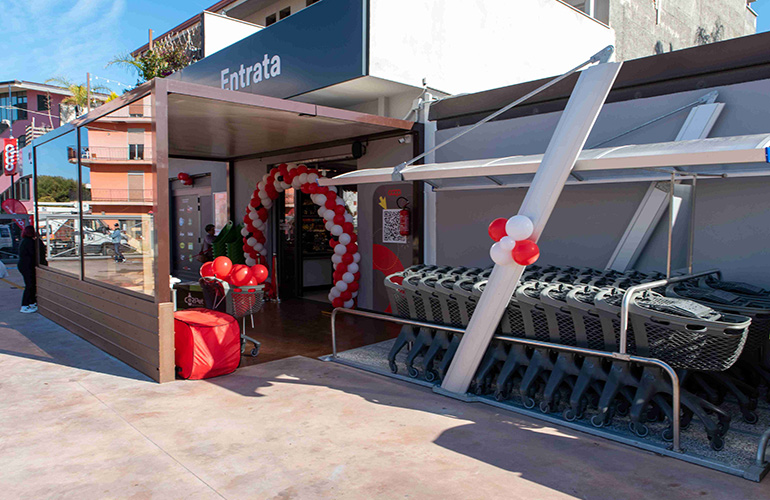 Allestimento e consegna Punto Vendita Coop